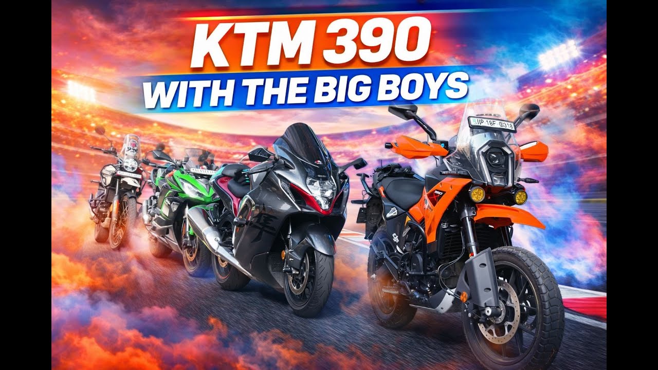 Breakfast Ride - KTM Adv 390, Hayabusa, Ninja 1000, Himalayan 450