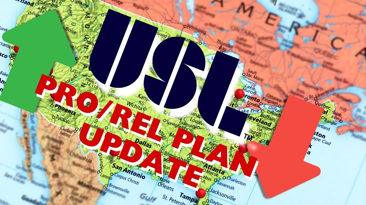 Where Does USL's Pro/Rel Plan Stand Three Months Later?