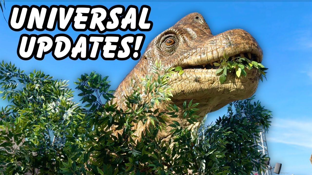 Анонс фестиваля Jurassic Fan Fest и новости Universal Studios Hollywood!