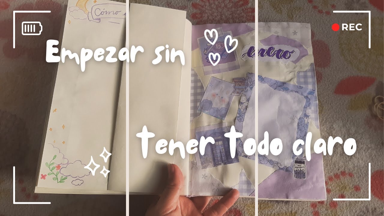Mi bullet journal de enero: empezar sin tener todo claro 💜📓