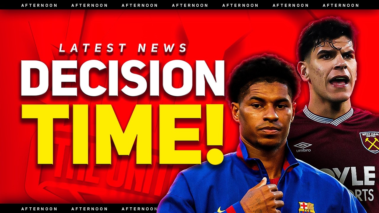 Fernandes BID soon? Hall, Anderson, Rashford TRANSFER updates! Man Utd News!