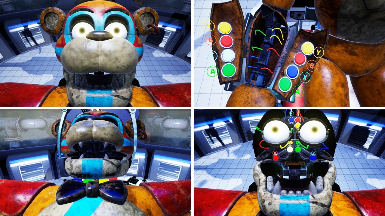 FNAF Security Breach — все улучшения Фредди