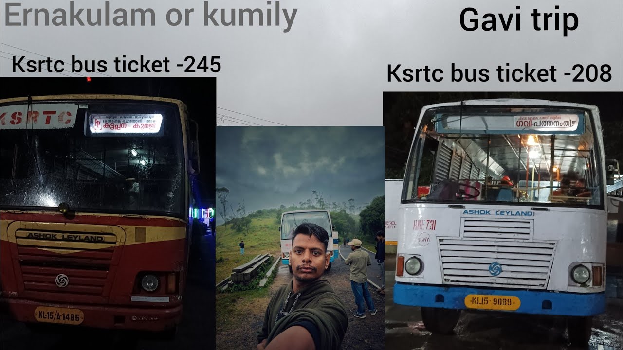 ഗവിക്ക് എറണാകുളം നിന്നും ഒരു ksrtc യാത്ര/ Ernakulam or kumily ,via gavi ksrtc journey/ gavi ksrtc