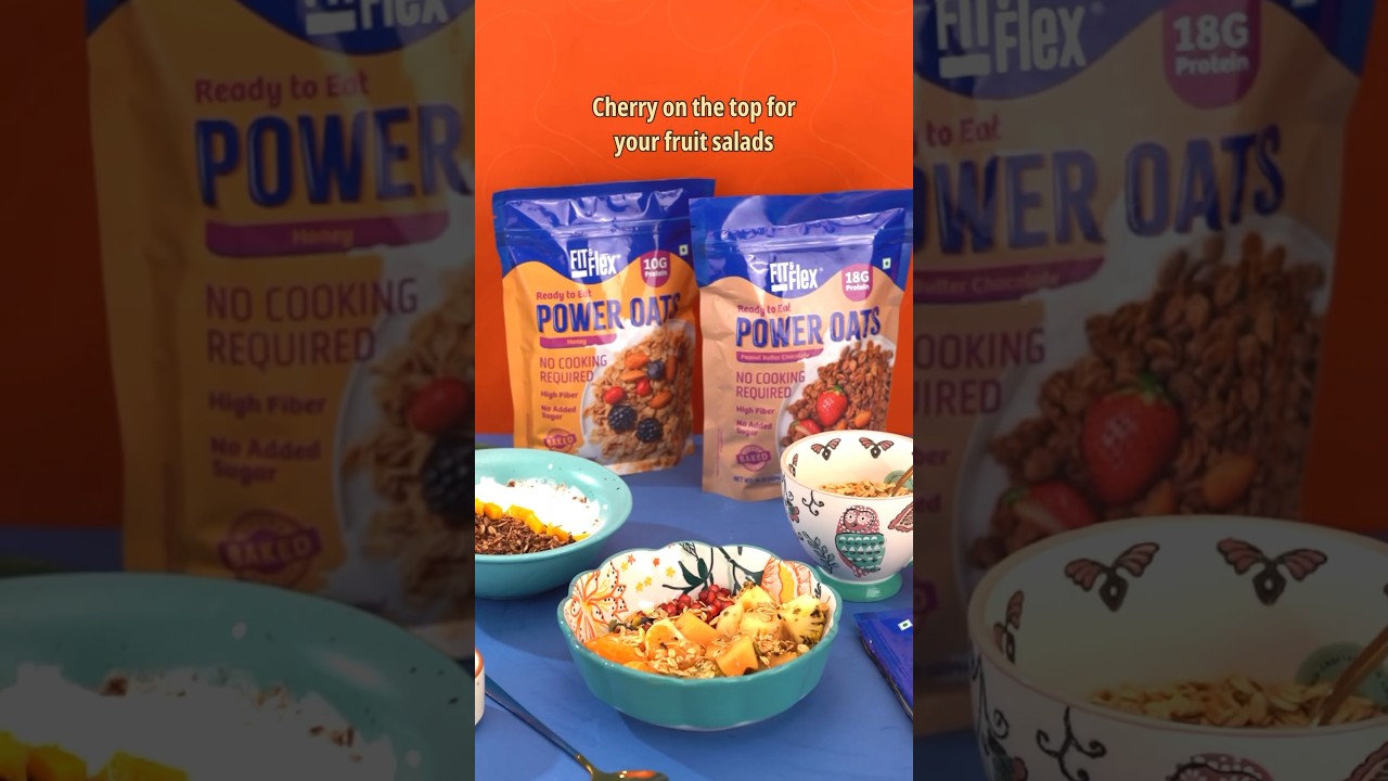 Who says you have to cook oats? Not anymore! Try Fit & Flex's Oats&mdash;eat them straight from the pack!