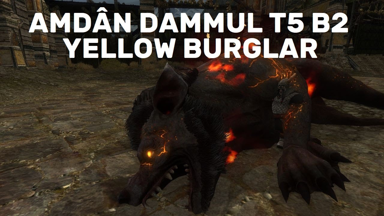 Lotro: Amdân Dammul T5 | Gorgar and Ránulur (B2) - Yellow Burglar