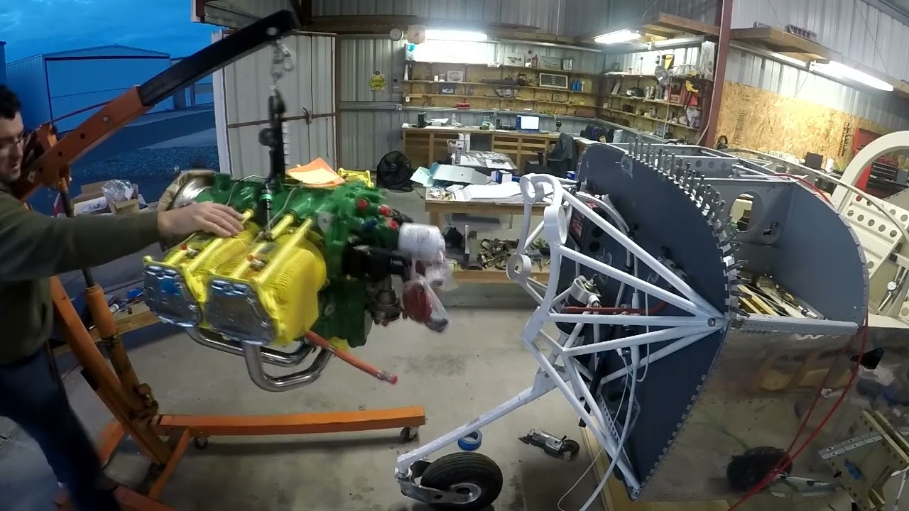 Scott's RV14 Engine Install