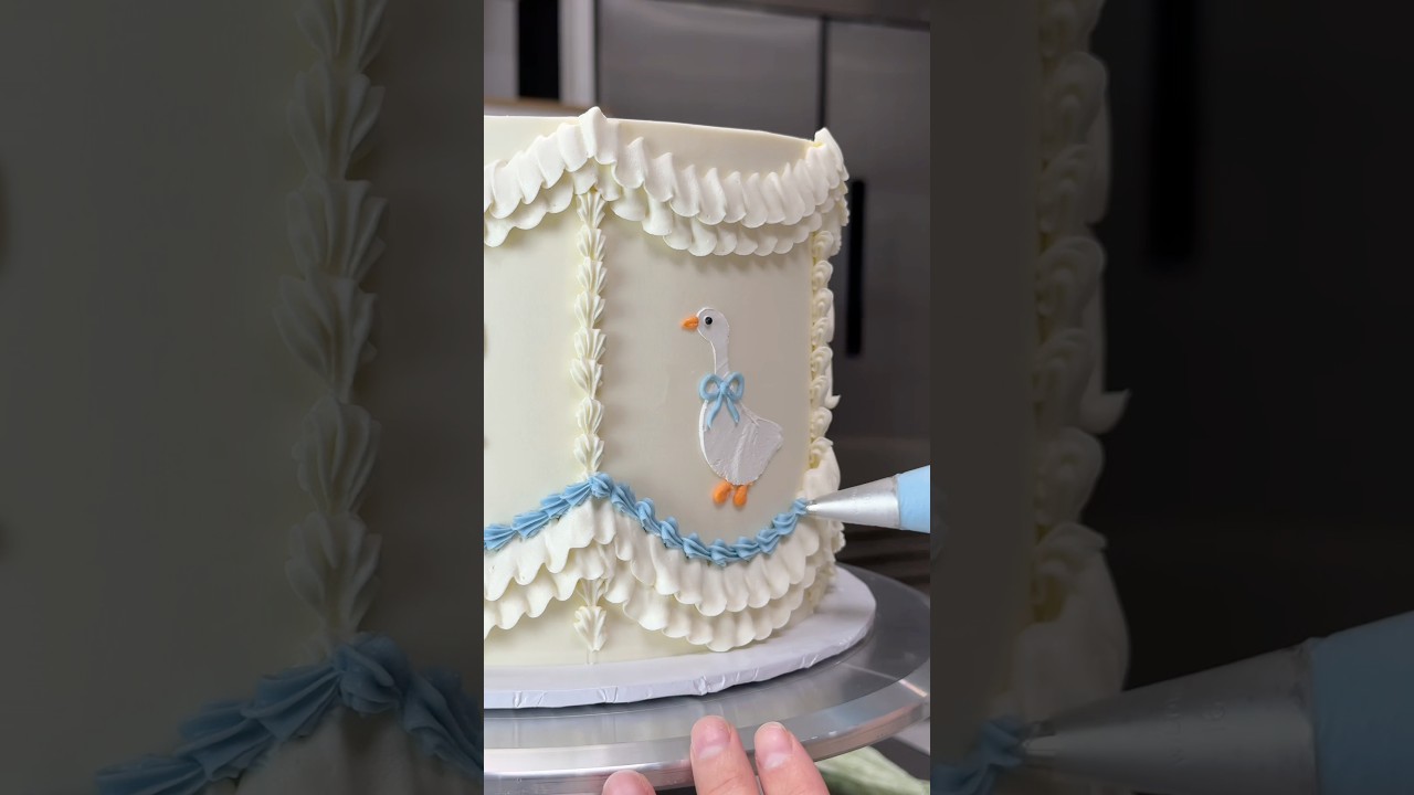 baby shower goose cake! 