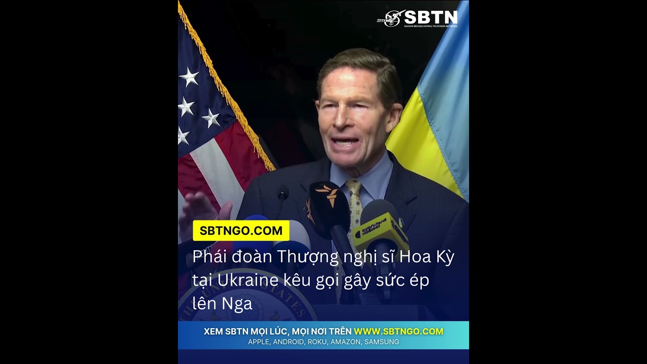 Ph&aacute;i đo&agrave;n Thượng nghị sĩ Hoa Kỳ tại Ukraine k&ecirc;u gọi g&acirc;y sức &eacute;p l&ecirc;n Nga