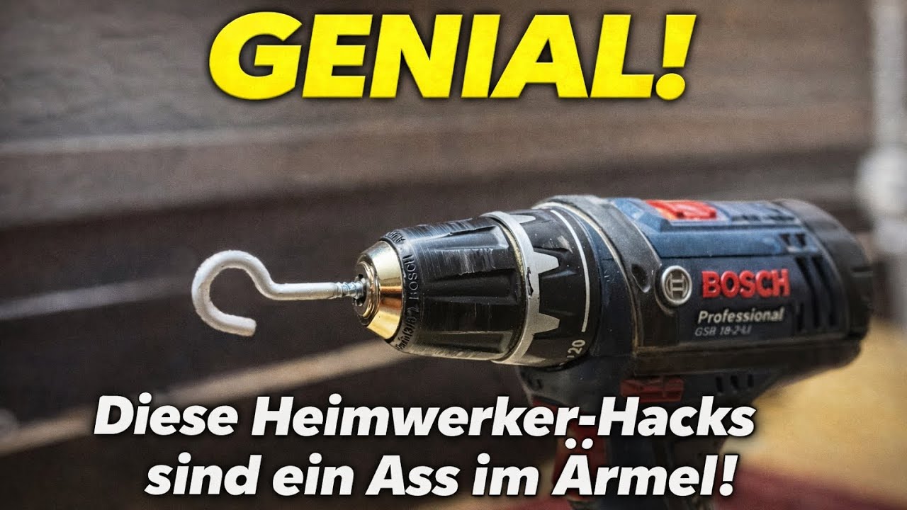 GENIAL! 😱 5 einfache Heimwerker-Hacks, die jeder kennen sollte