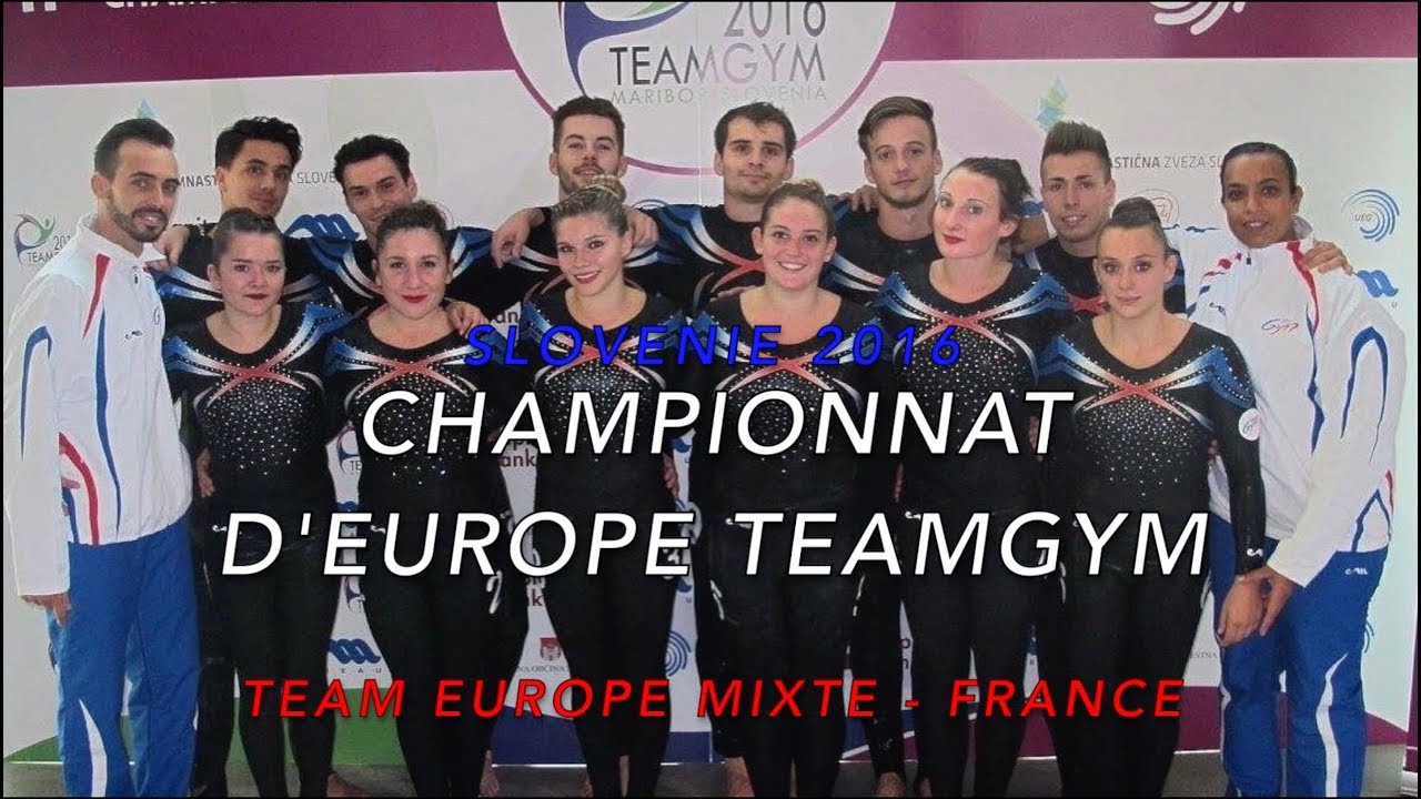 Championnat Europe Teamgym Slovenie 2016
