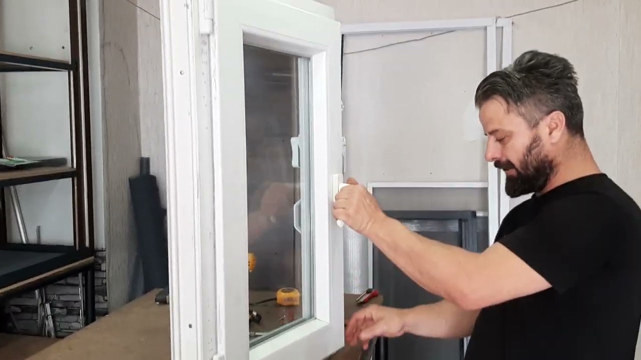 Çift Açılım Penceremin Alt Kilitleme Karşılığı Kırıldı - Çift Açılım Mekanizması Montajı