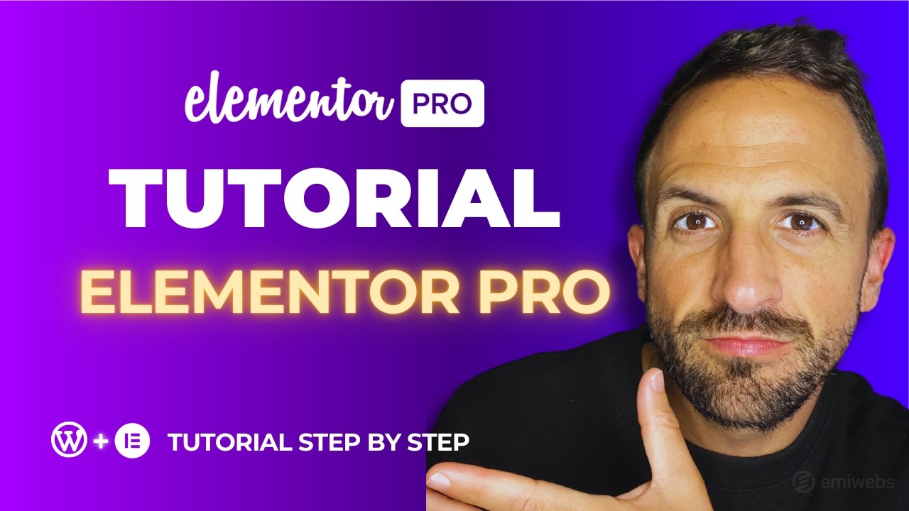 ELEMENTOR PRO Tutorial - STET BY STEP Overview 2024 ✅