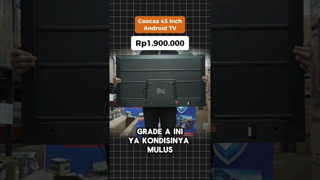Nemu Android TV 43 inch Termurah Cuma 1 Jutaan! #shorts #pricebook #marzoom #rekomendasitv #tvmurah