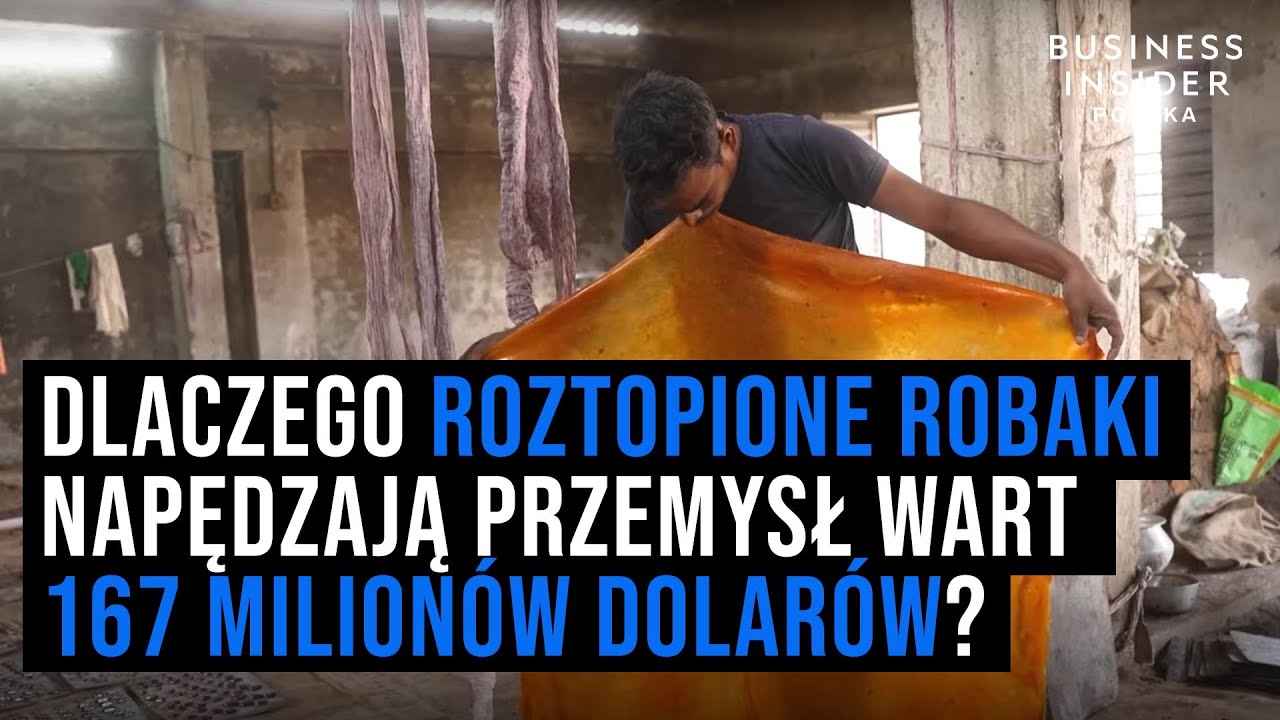 Dlaczego roztopione robaki na cukierkach i cytrynach napędzają przemysł wart 167 mln dol.?