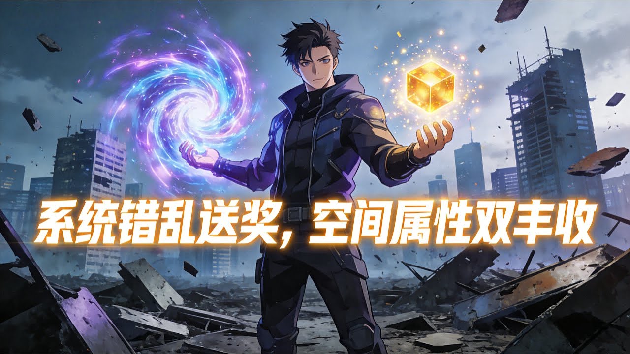 无限末日，系统故障后我提前躺赢 #末世文 #爽文