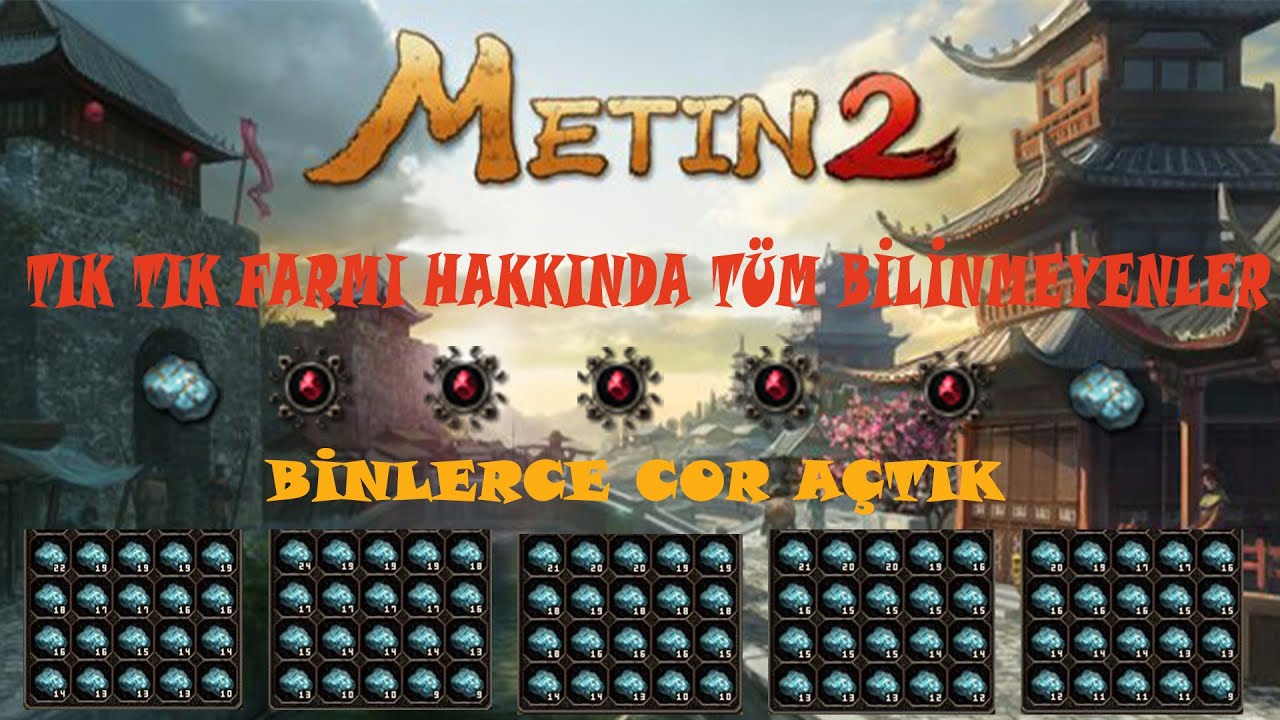 Metin2 TıkTık Farmı Nedir ? 100 Çar 1 Ayda Kaç Won Kasar ? #metin2 #tiktik