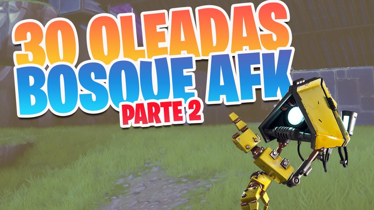 Fortnite Salvar el Mundo Base AFK para las 30 oleadas de Bosque Pedregoso l Parte 2