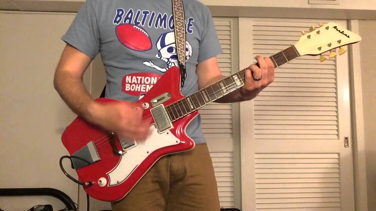 1964 Airline JB Hutto Montgomery guitar