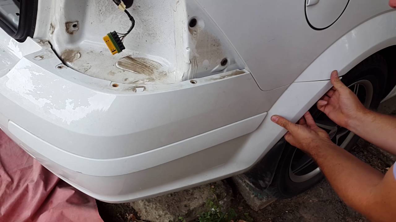 Opel Astra H снятие заднего бампера/(Removing the rear bumper Opel Astra H)