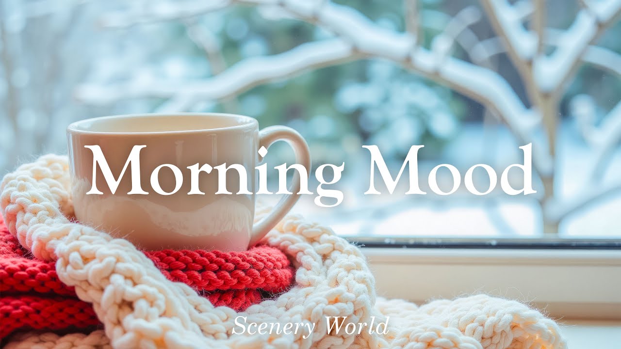 부드러운 선율로 시작하는 아침 🎹 기분 좋은 겨울 모닝 피아노 음악 - Morning Mood | Scenery World
