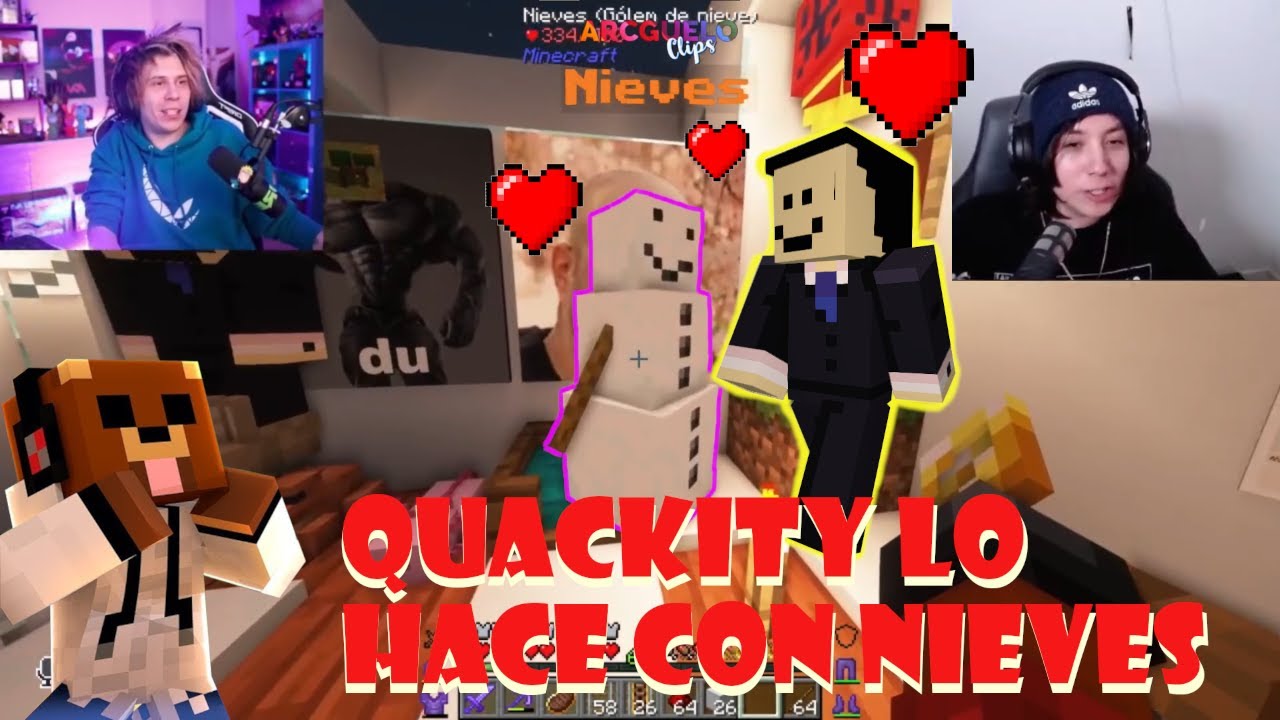 🔴Sapo_peta y Rubius Descubren a Quackity con Nieves🔞🔞