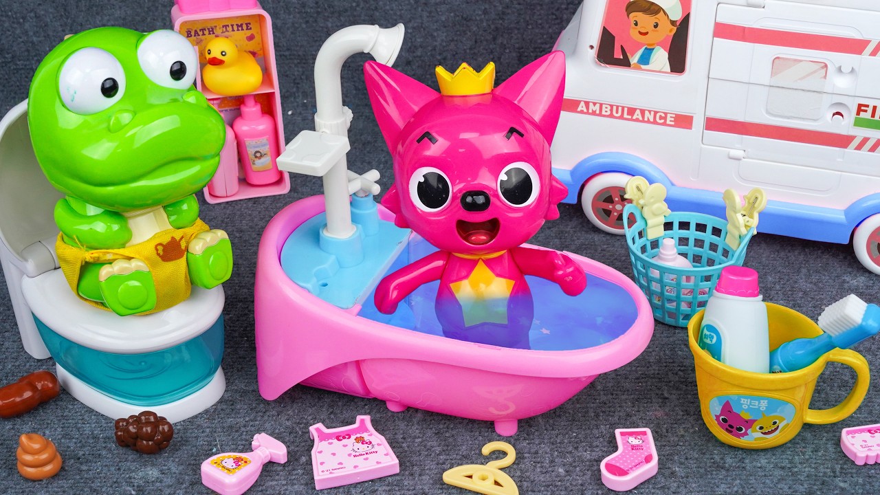 5 Minutes Satisfying with Unboxing COCOMELON Doctor Toys & PINKFONG Ambulance Playset |Lina unboxing