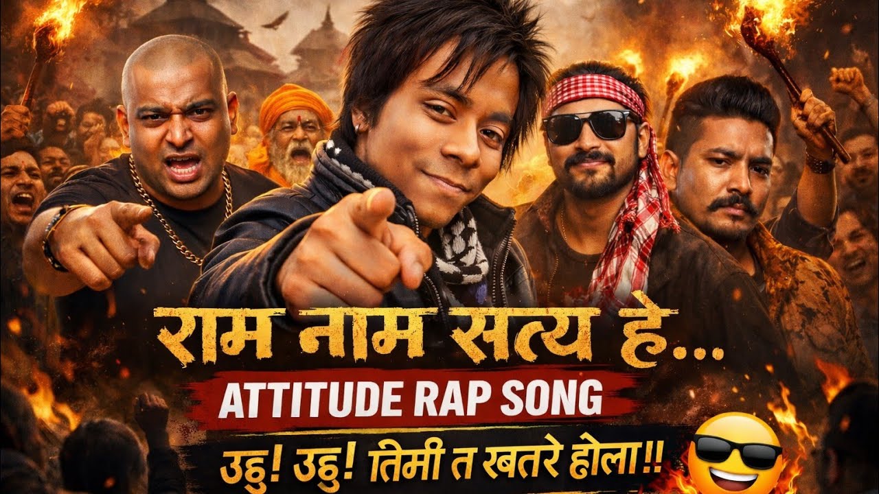 राम नाम सत्य हे 🔥 | उहु! उहु! तिमी त खतरै होला!! | Nepali Attitude Rap Song