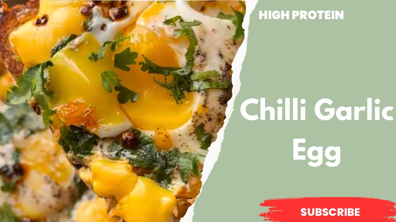 &ldquo;Spicy Chilli Garlic Egg Recipe | High Protein Breakfast for Weight Loss & Muscle Gain&rdquo;