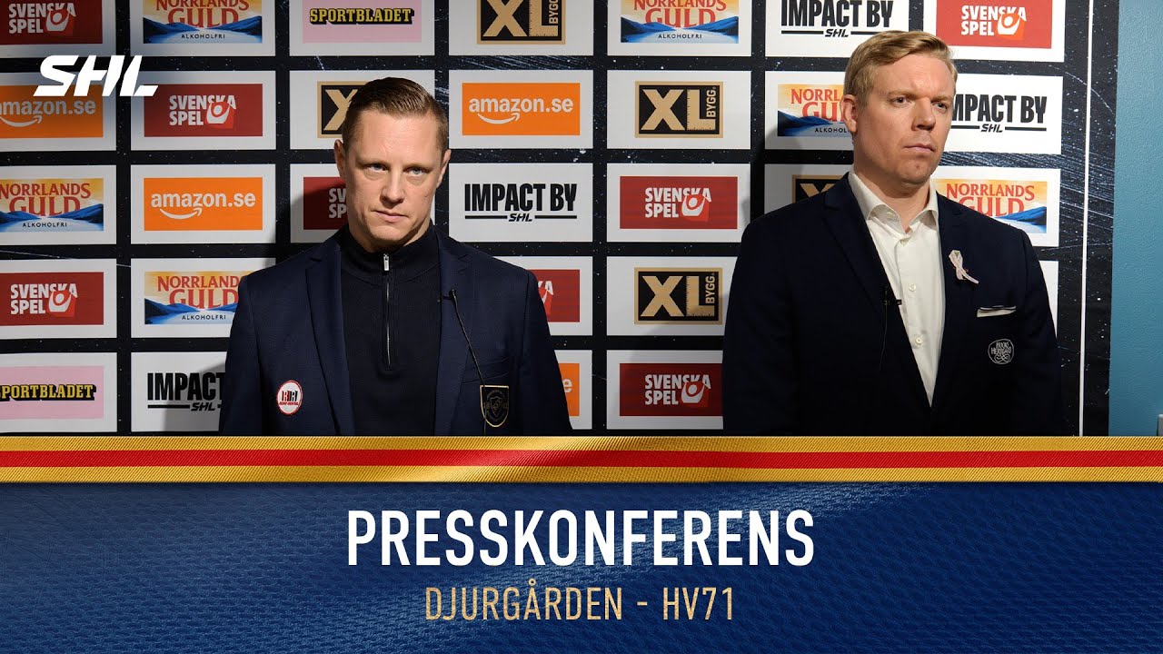 PRESSKONFERENS 🎙️ | DIF-HV71 1-6