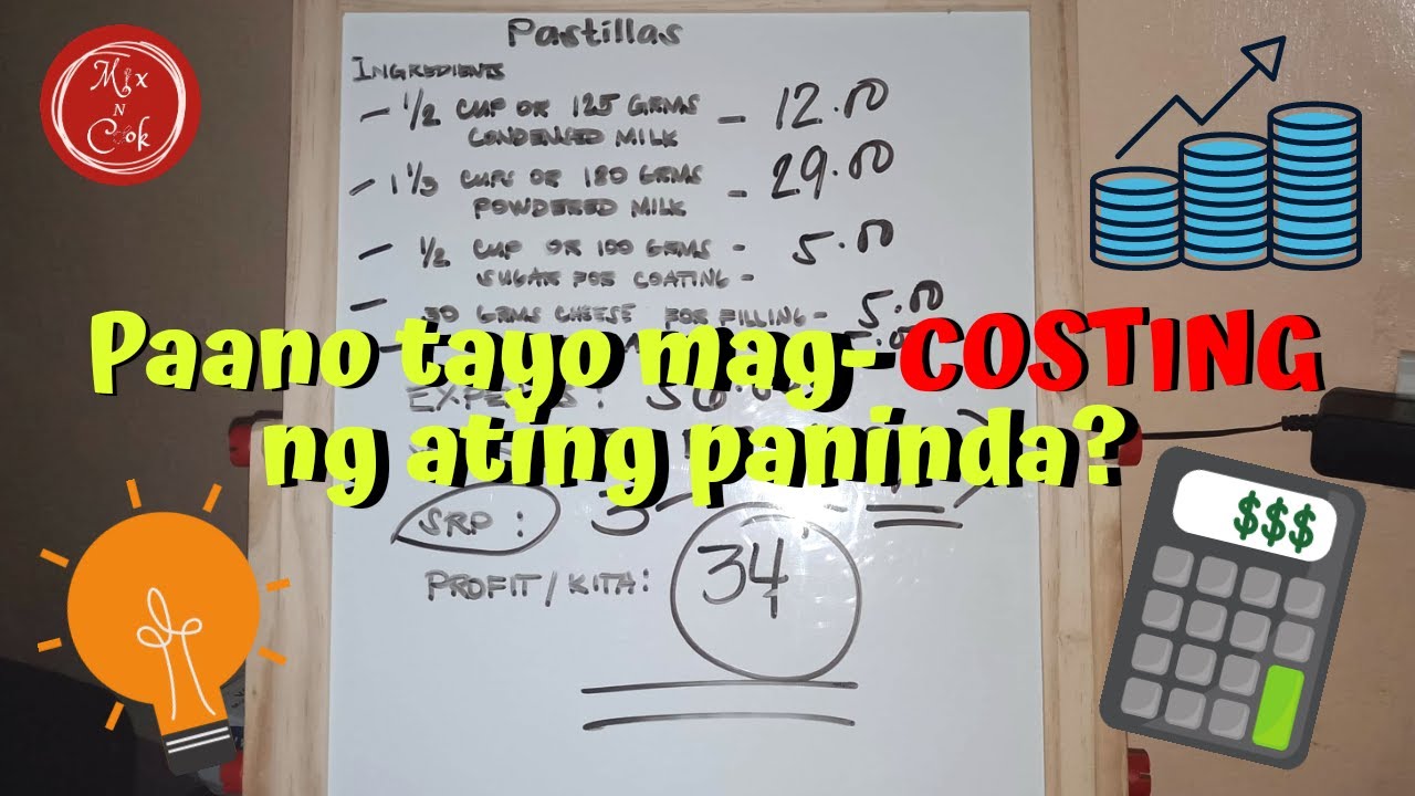 Costing Ideas / Paano Mag Costing Ng Ating Paninda | Mix N Cook