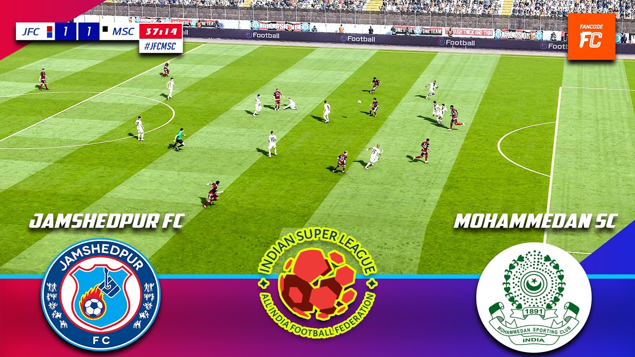 ⚡Jamshedpur FC vs. Mohammedan SC : ISL 2025-26 🔥 #isl #jamshedpurfc #mohammedansc