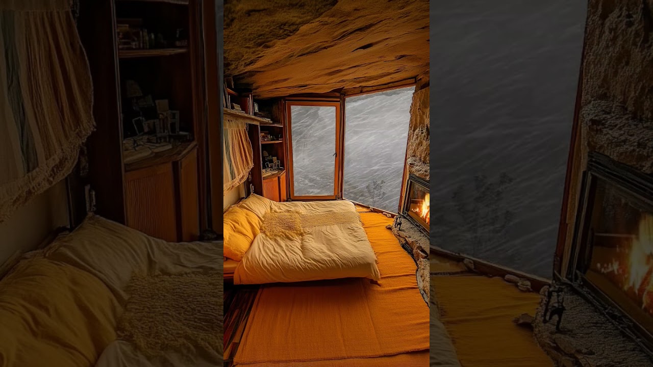 Rustic Cave House Tour | Cozy and Warm #RusticLiving #WarmInteriors #CaveHouseTour