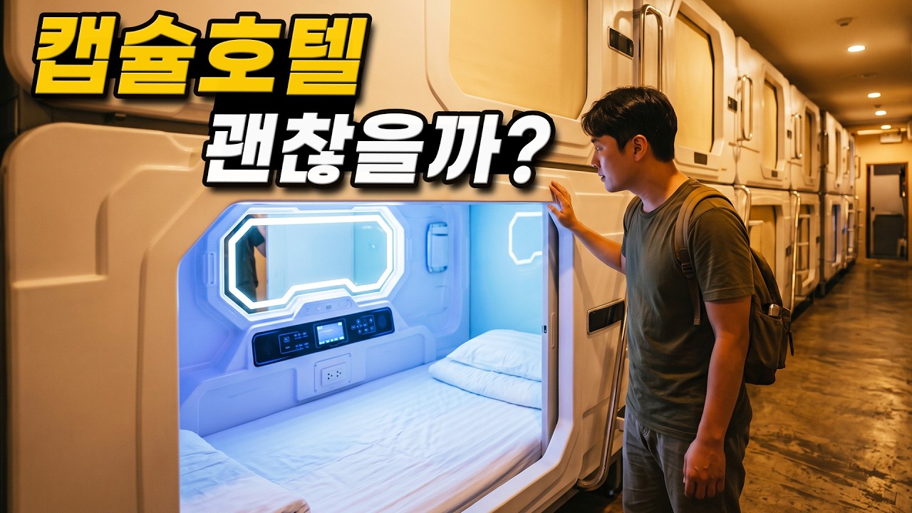 미친 환율과 연말 물가.. 방콕에서 살아남기 위한 캡슐호텔 체험기 🏨 🇹🇭 [방콕1-2]