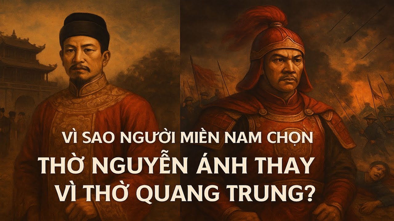Vì sao người Miền Nam chọn thờ Nguyễn Ánh thay vì thờ Quang Trung?