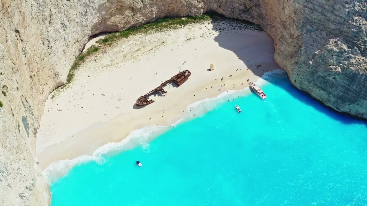 Zakynthos,Zakintos,Zante 2022   Mizitres,Plakaki,Korakonisi,Navagio Beach Drone 4K