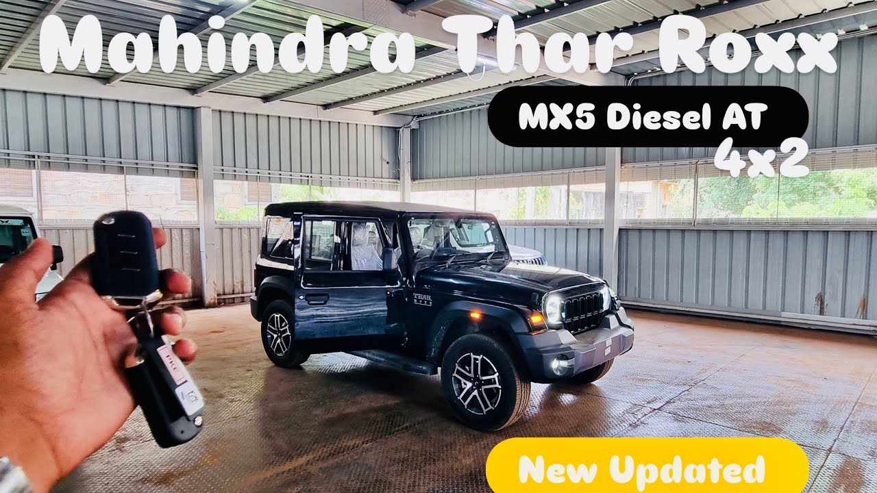 🚙 New 2025 Mahindra Thar Roxx MX5 🛻 Diesel AT 2WD Review 🔥