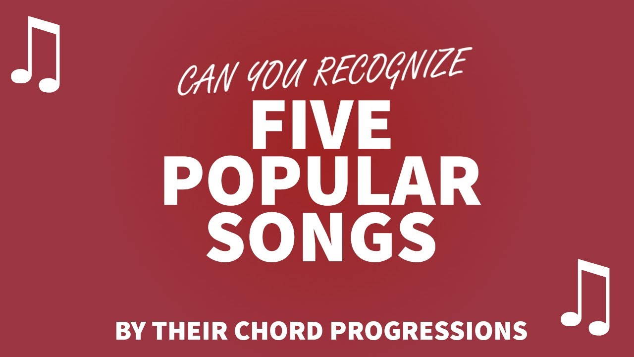 Music Quiz - Guess these songs by their chord progression (Piano)