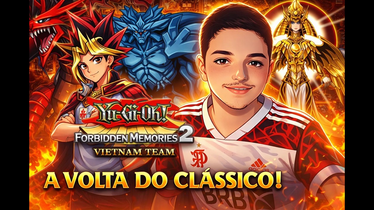 ⭕AO VIVO LIVE DE YU-GI-OH FORBIDDEN MEMORIES VN 2025🎮