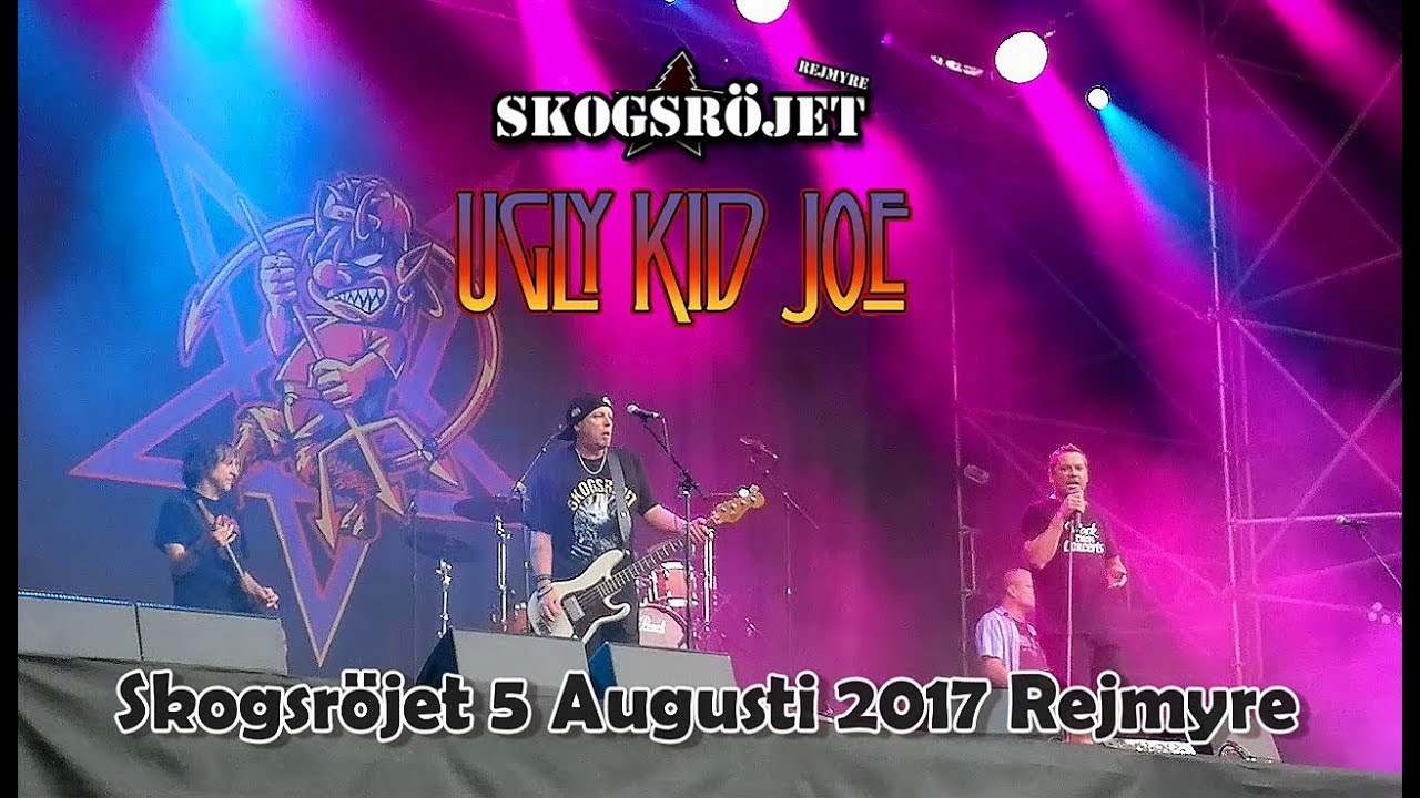 Ugly Kid Joe - Live Skogsröjet 2017-08-05 Rejmyre Sweden