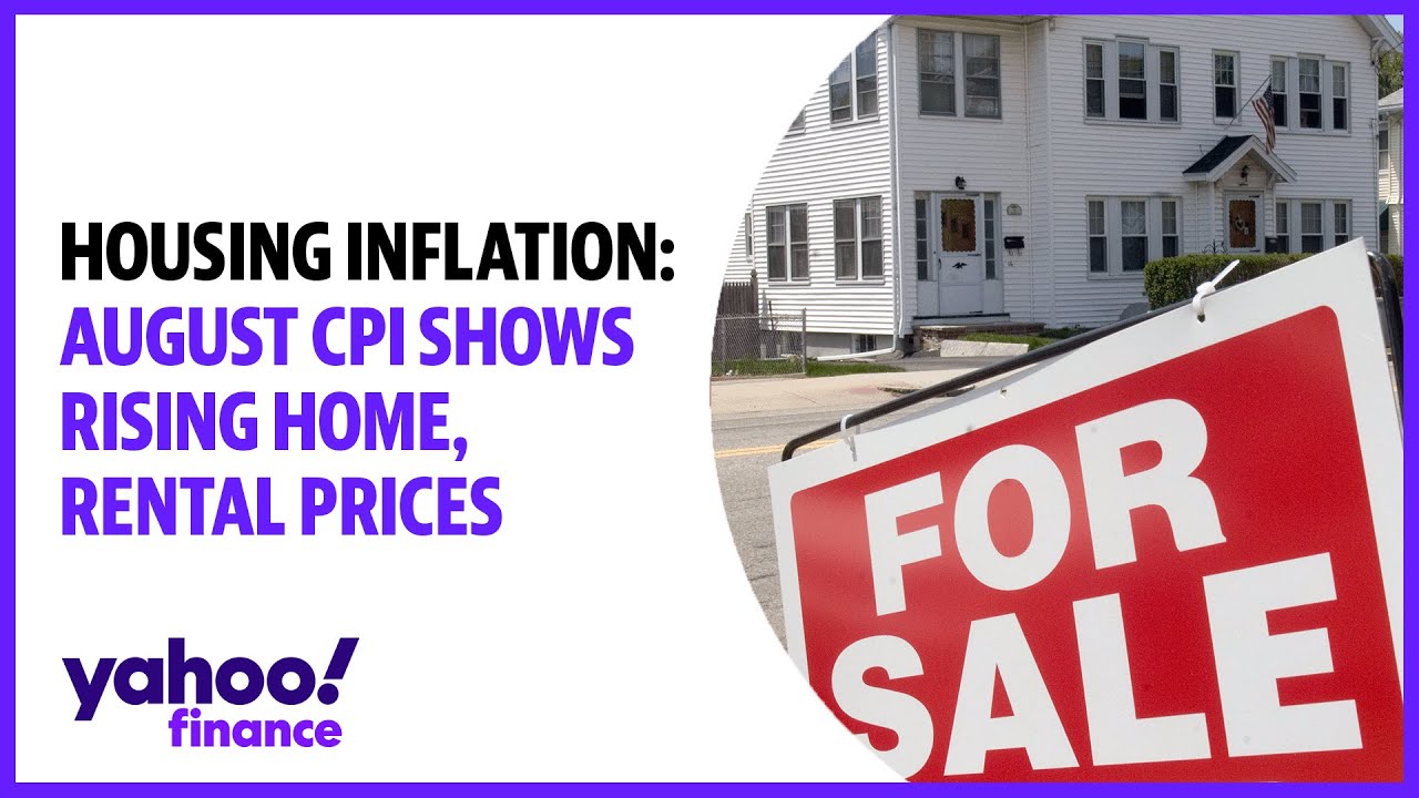 Housing inflation: August CPI shows rising home and rental prices