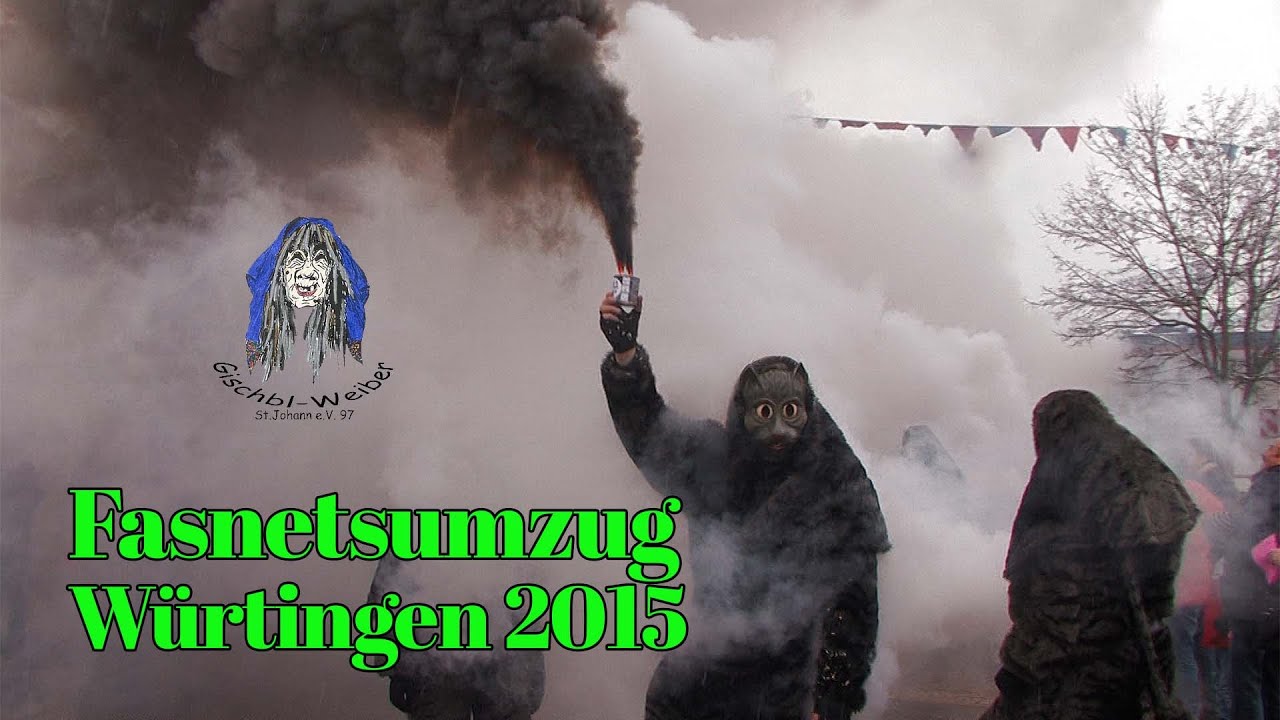 Fasnet Classics - Fasnetsumzug Gischbl-Weiber Würtingen 2015 - Langversion - Originalton