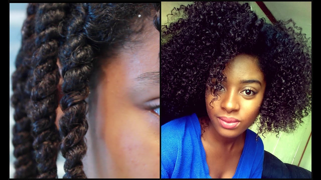 Chunky Twist Out Tutorial on Fine Natural Hair ft 