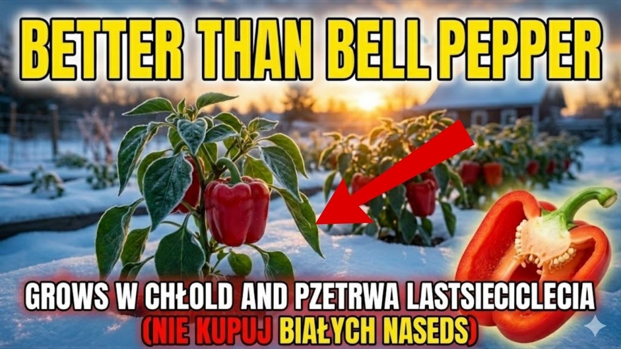 Better Than Peppers! This Hardy Plant Lasts Decades (And Why You Must Avoid White Seeds)
