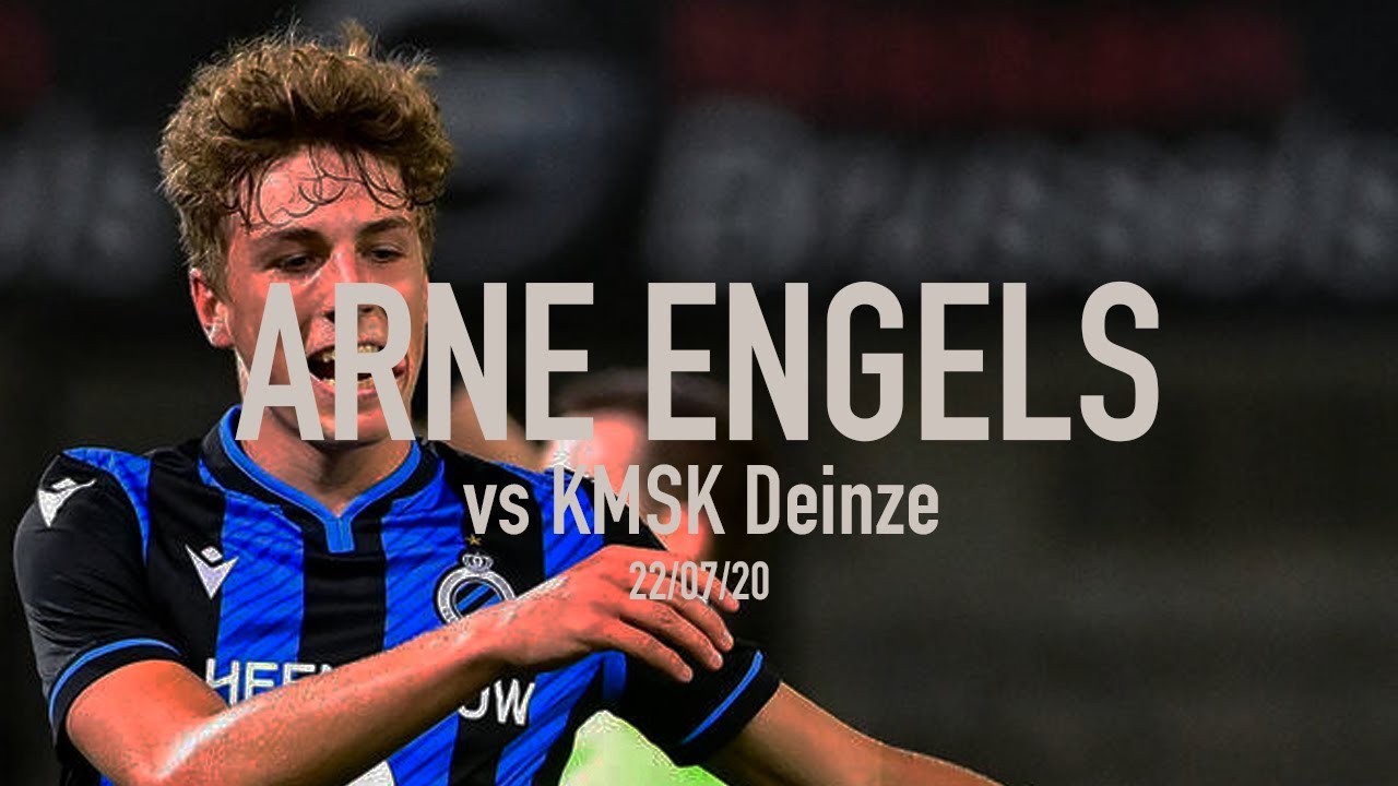 Arne Engels vs KMSK Deinze (Oefenwedstrijd 22/07/20)