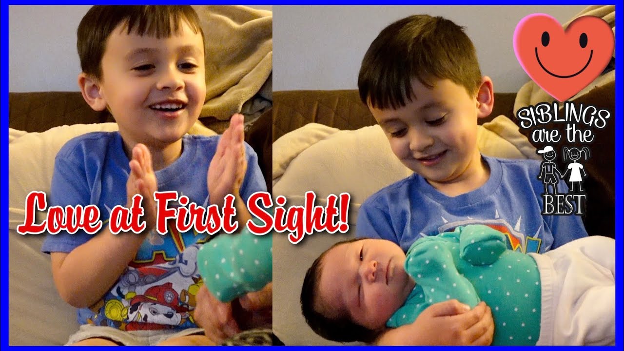 Big Brother meets Baby Sister for the First Time | The Carchedi Family | Filipino American Family