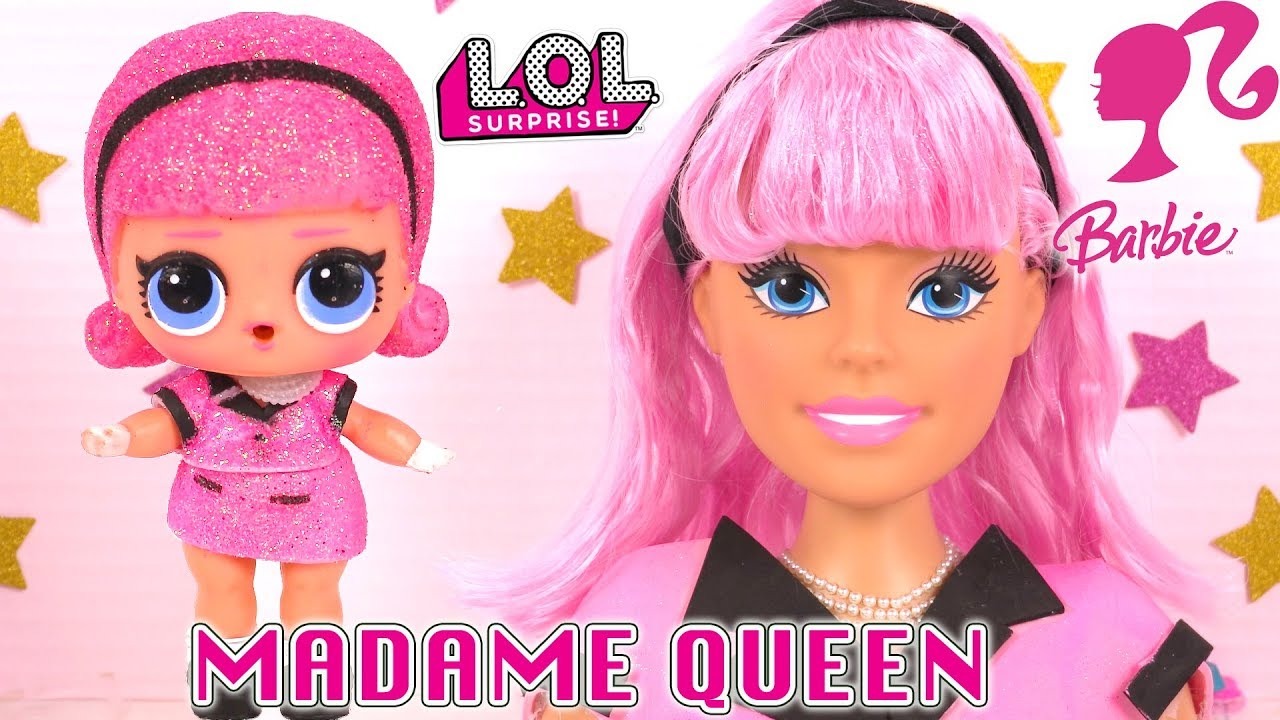Barbie Tête à Coiffer en Poupée LOL DIY Dreamtopia Styling Head