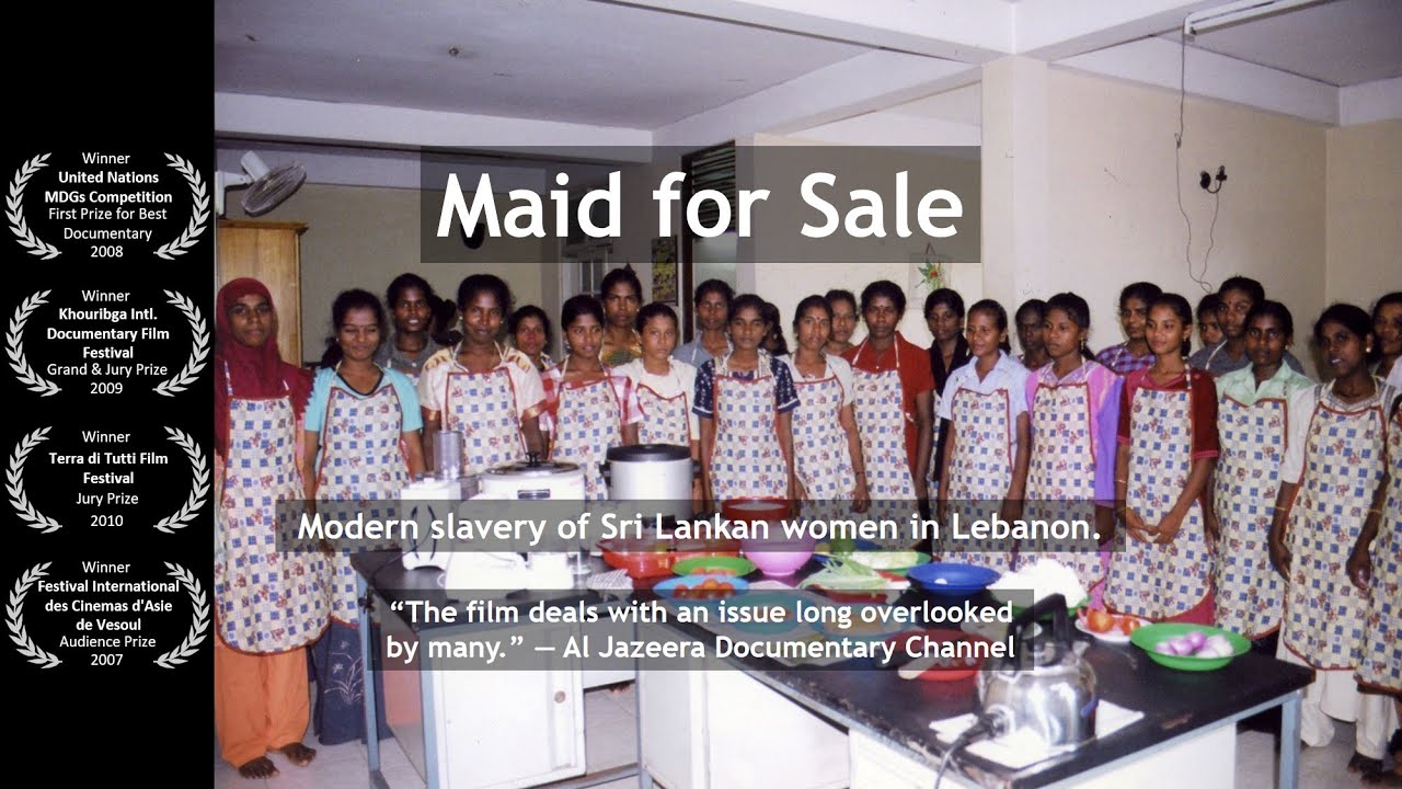 Maid for Sale trailer [documentary movie of Sri Lankan female labor stories in Lebanon]