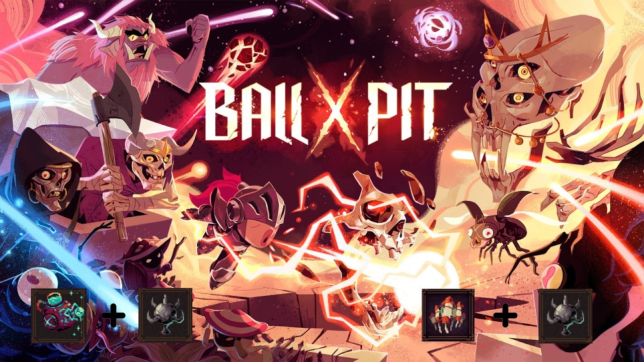 BALLXPIT #4 Несколько пробных связок Громоотвод/Морозный луч и Фейерверк/Громоотвод