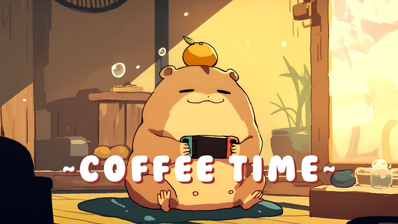 Capybara Music Corner - Relaxing Beats to Study/Sleep/Chill ~ Quiet Moments ~ 🦫 🎮 ☕