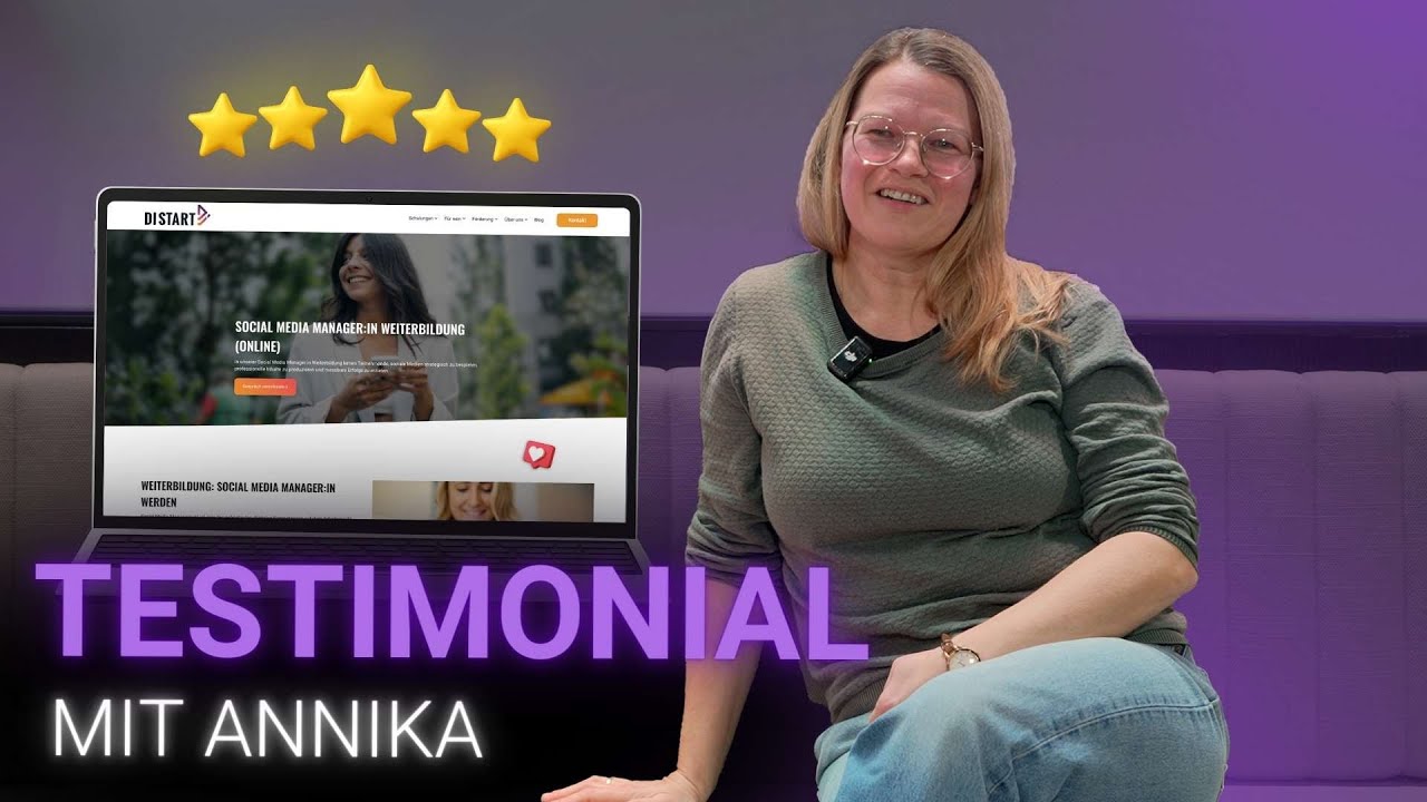 So läuft die Social Media Weiterbildung wirklich!“ – Annika erzählt aus Teilnehmerinnen-Sicht